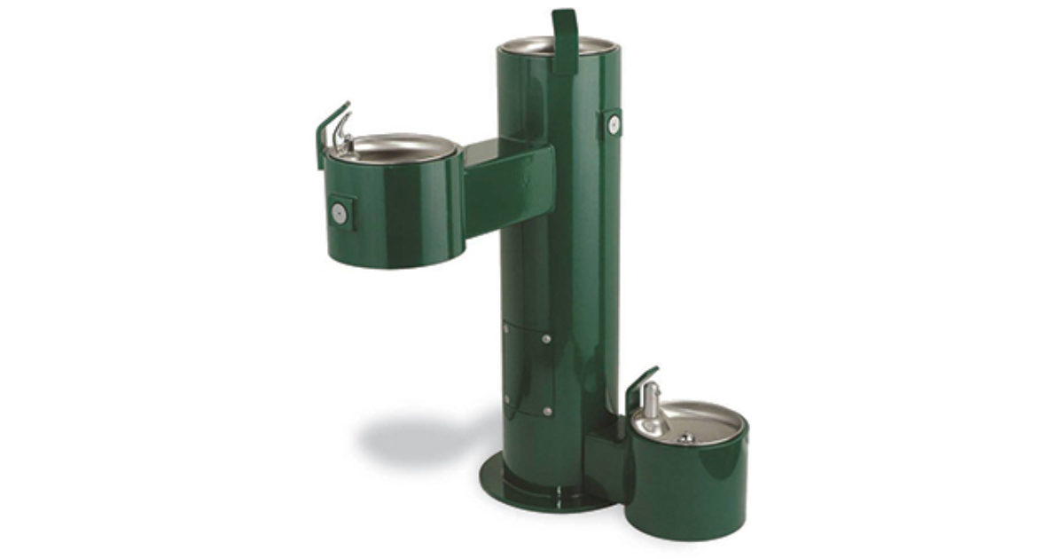 Dog Fountain with Accessible & Standard Basins BarkPark